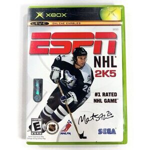ESPN NHL 2K5 Microsoft Xbox 2004 Complete with Manual Tested